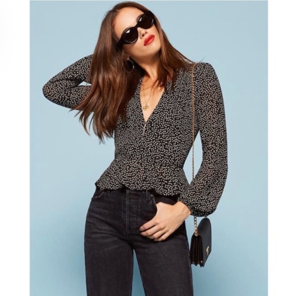 Reformation Camilla Blouse